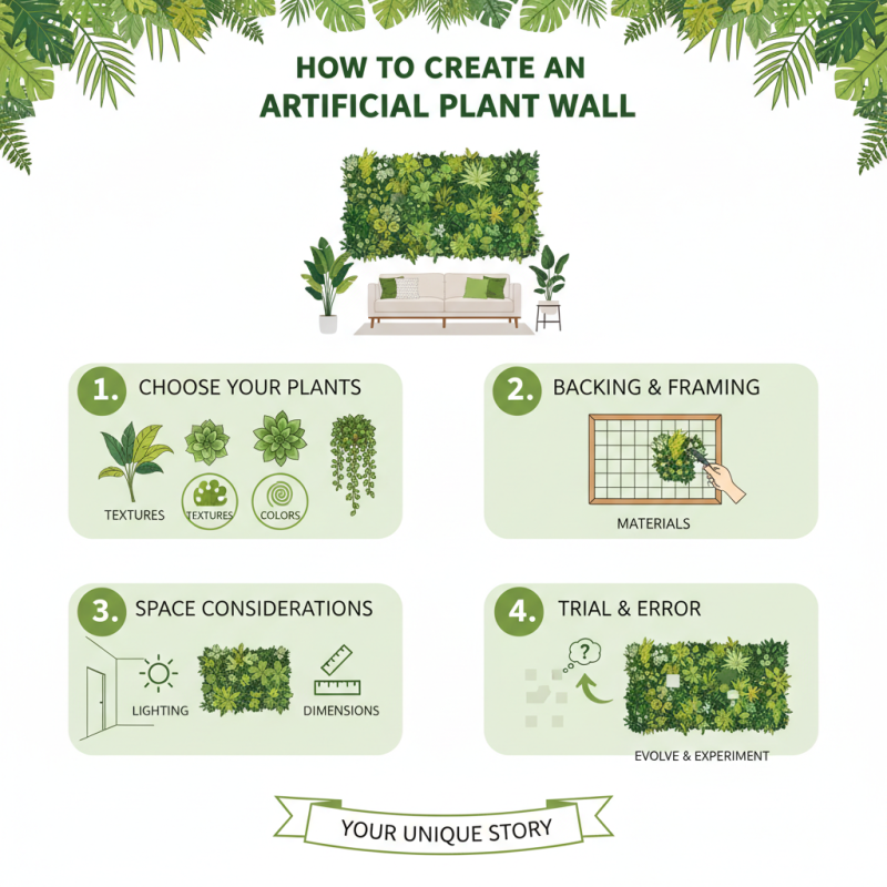 How to Create a Stunning Artificial Plant Wall for Your Space?