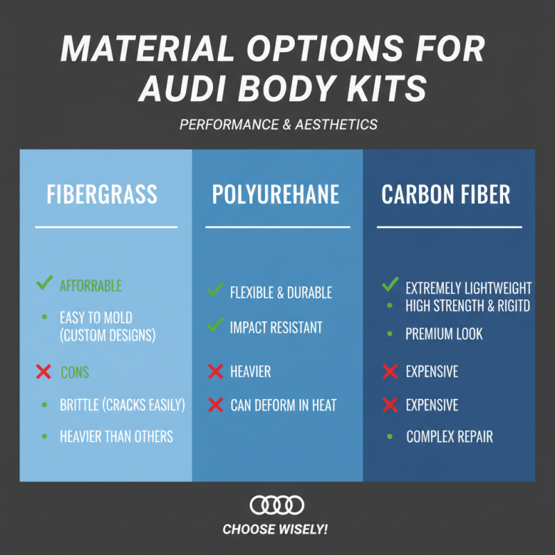 Best Audi Body Kit Options for Global Buyers?
