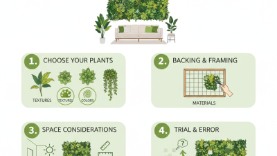 How to Create a Stunning Artificial Plant Wall for Your Space?
