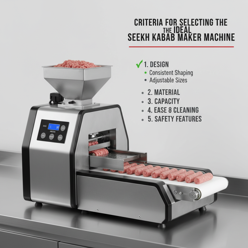 2026 Best Seekh Kebab Maker Machine for Global Buyers?