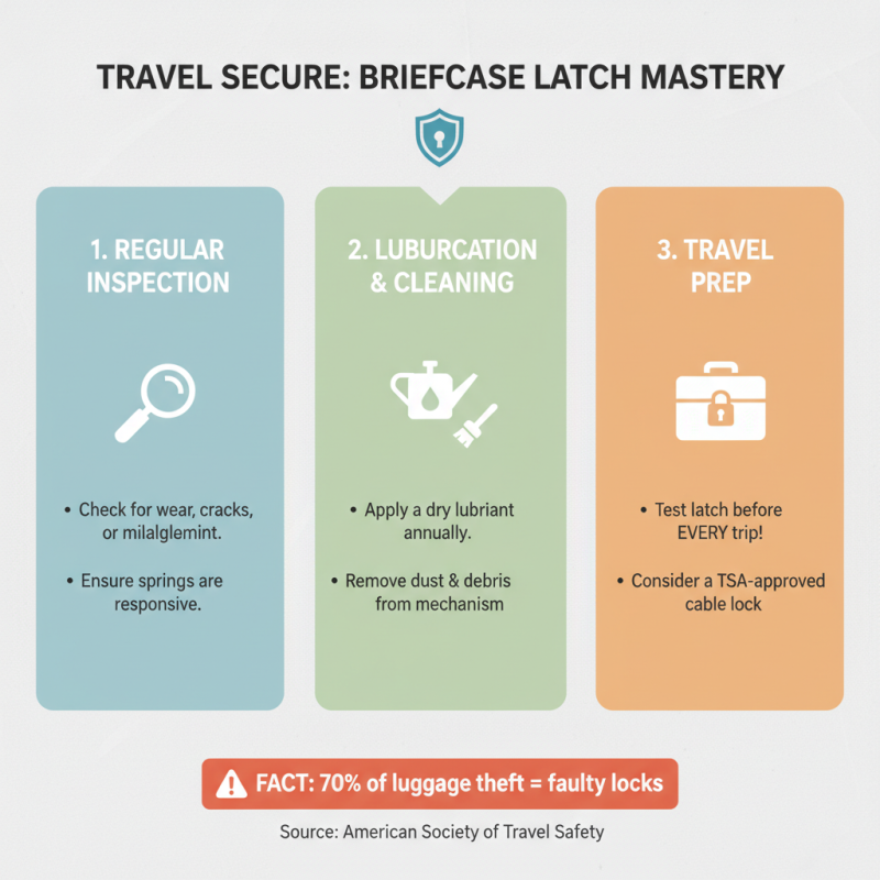 Top 5 Briefcase Latch Tips for Secure Travel?