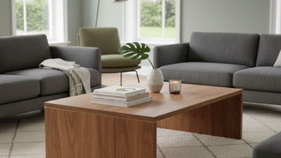 Best Coffee Table Tips for Global Buyers to Elevate Your Space?
