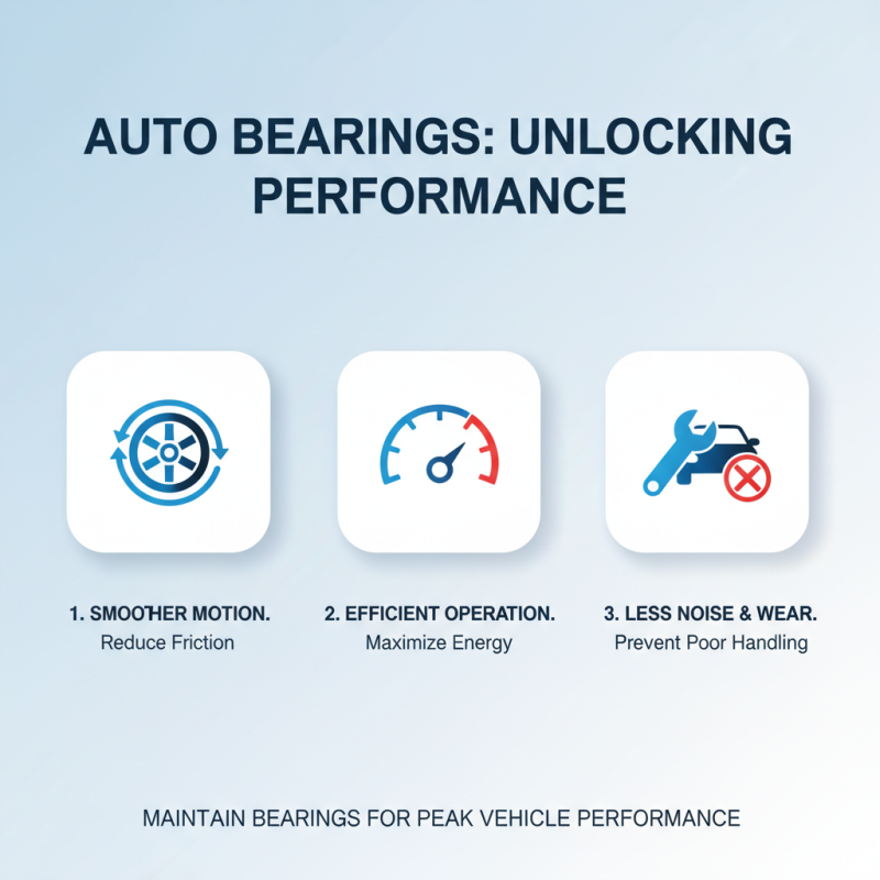Why Choose Auto Bearings for Your Vehicle Maintenance Needs?