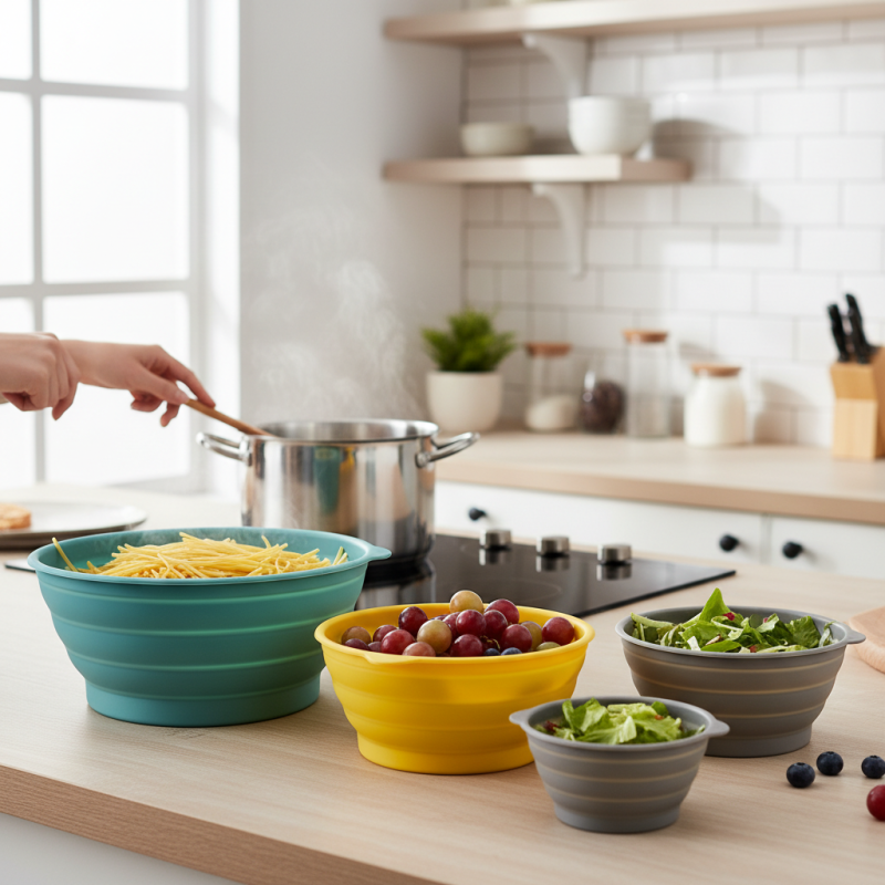 2026 Best Collapsible Strainer for Efficient Cooking Needs?