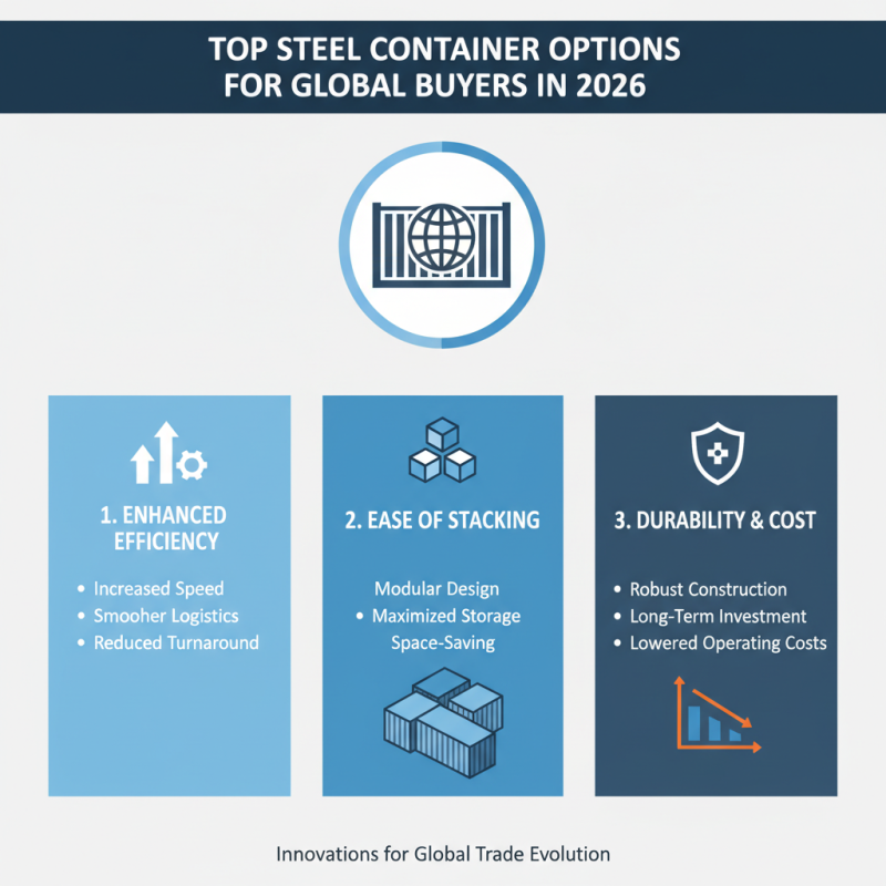 Top Steel Container Options for Global Buyers in 2026?
