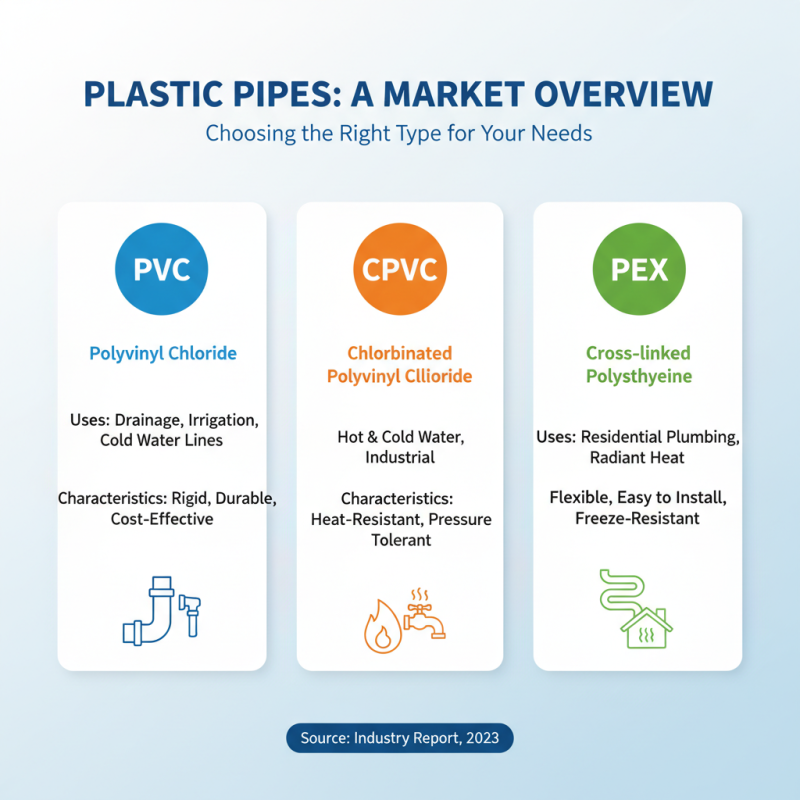 How to Choose the Best Plastic Pipe for Your Needs?