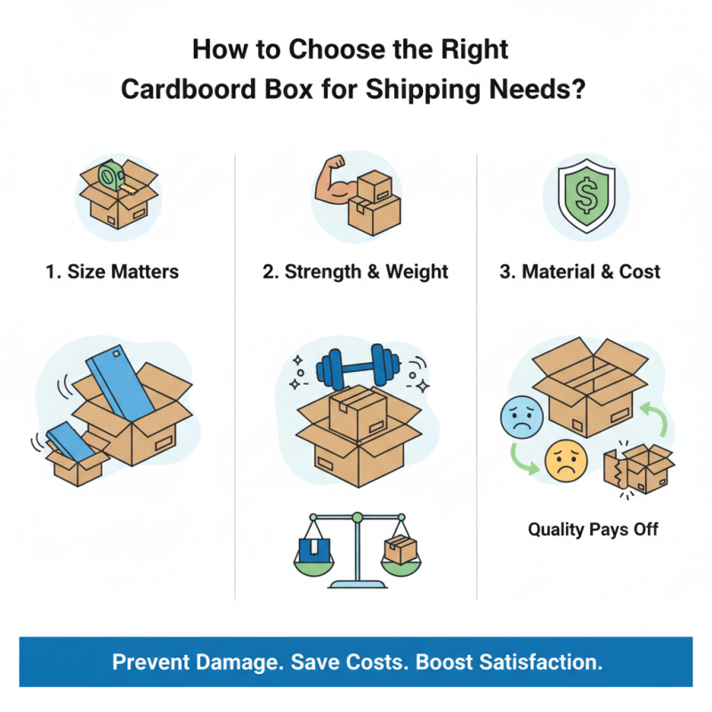 How to Choose the Right Cardboard Box for Shipping Needs?