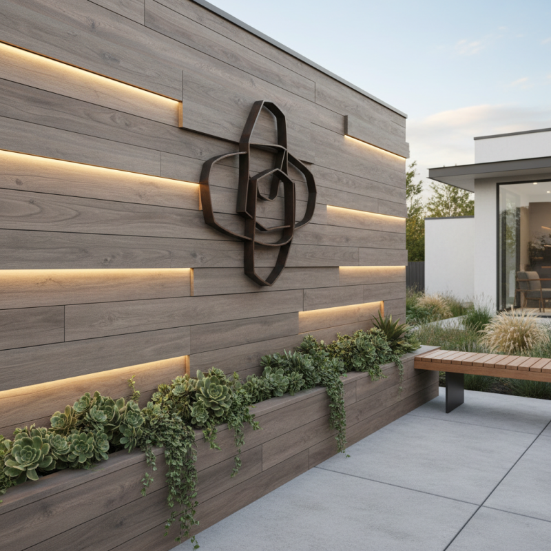 Best Outdoor Wall Decoration WPC Ideas for Your Home?