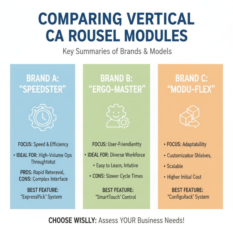 How to Choose the Best Vertical Carousel Modules for Your Business?