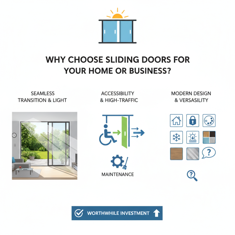 Why Choose Sliding Doors for Your Home or Business?