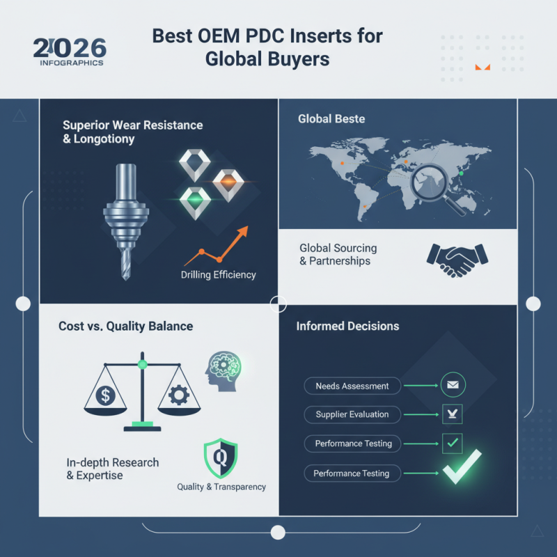 2026 Best OEM PDC Inserts for Global Buyers Seeking Quality?