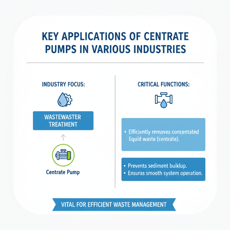 Best Centrate Pump Options for Global Buyers?