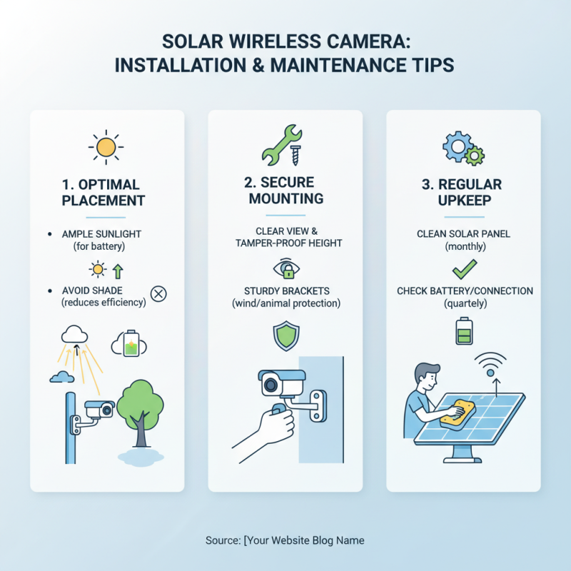 2026 How to Choose the Best Solar Wireless Cameras for Your Needs?