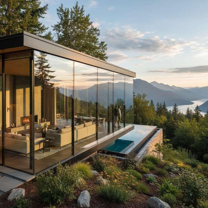 Why Choose Exterior Glass Walls for Your Residential Projects?