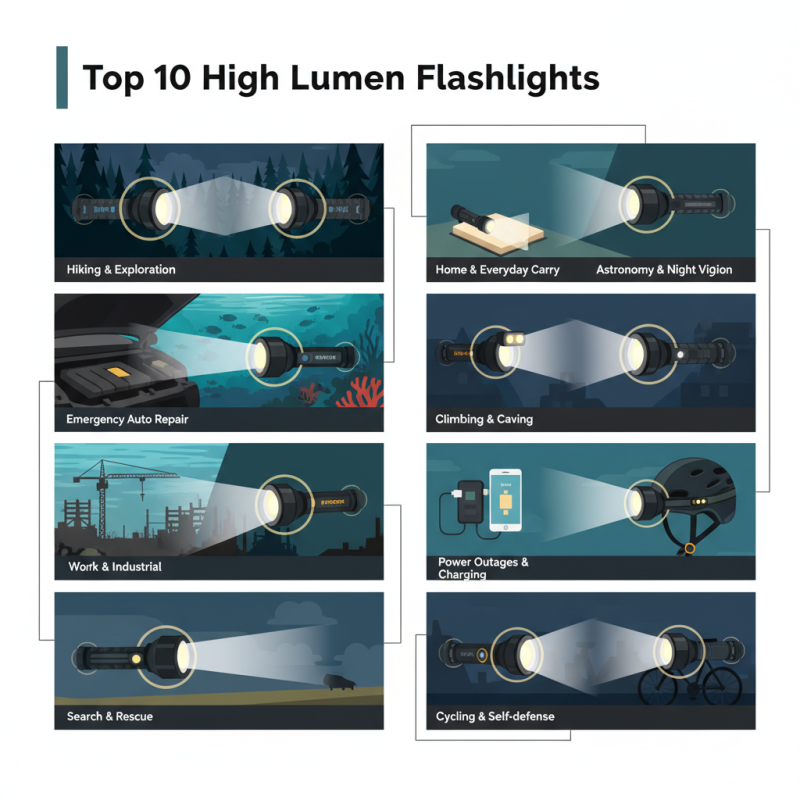 Top 10 High Lumen Flashlights for Ultimate Visibility?