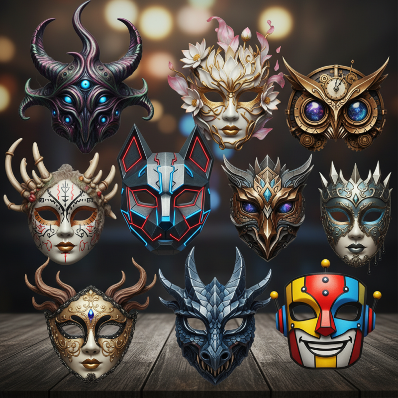 Top 10 Pvc Mask Designs for Creative Costume Ideas?