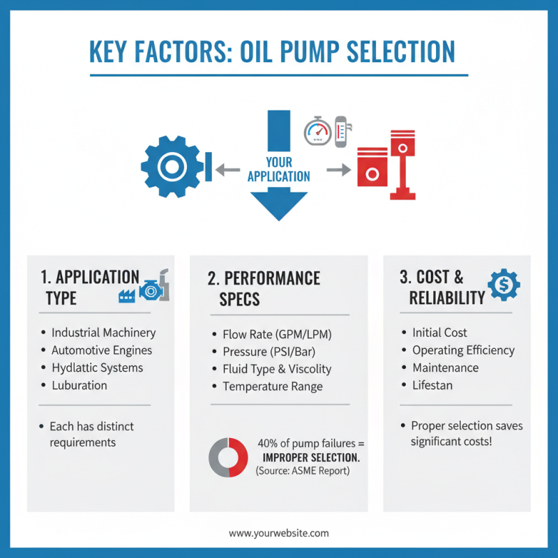 How to Choose the Best Oil Pumps for Your Needs?
