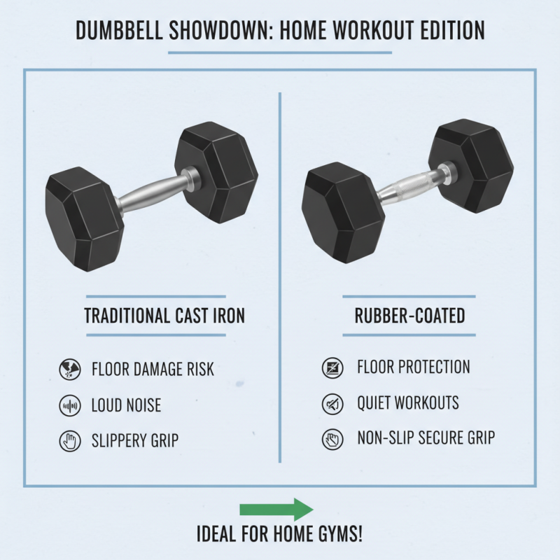What are Rubber Coated Dumbbells and Their Benefits?