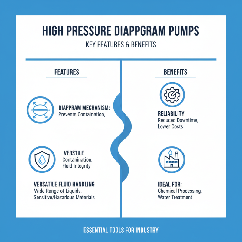 How to Select the Best High Pressure Diaphragm Pump for Your Needs?