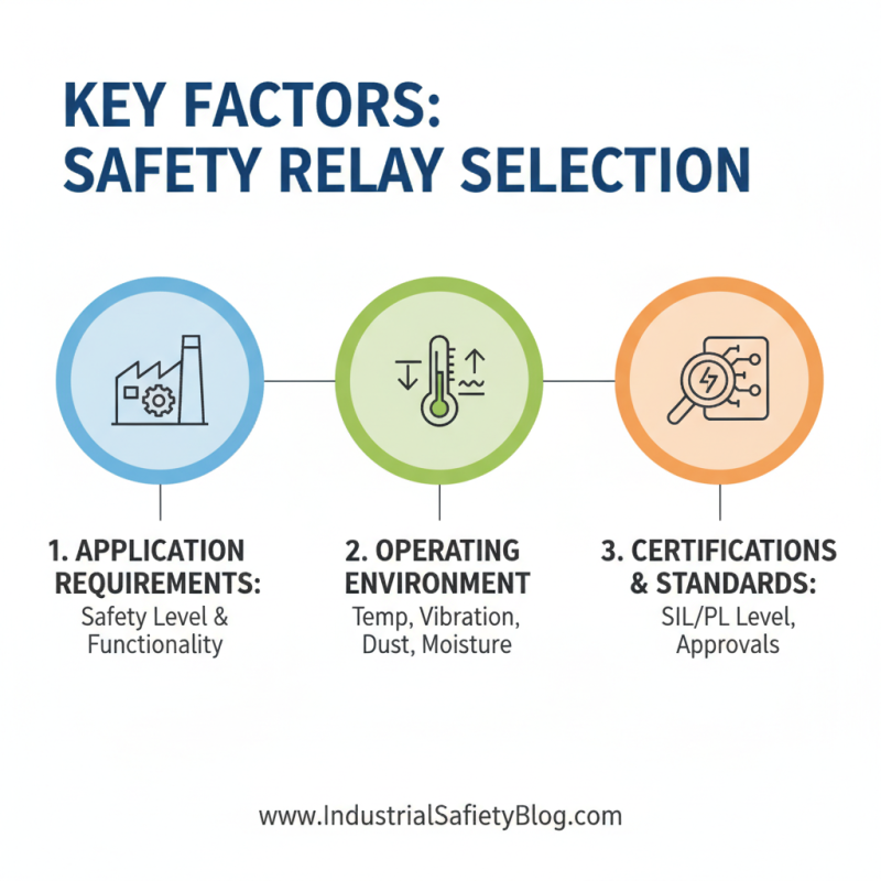 How to Choose the Right Safety Relais for Your Needs?