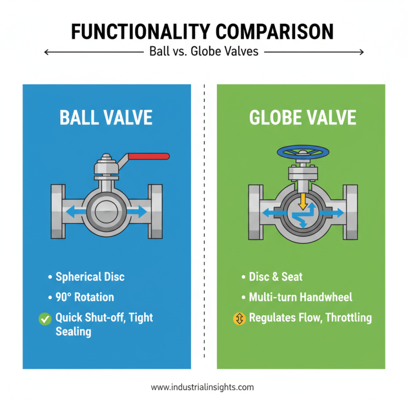 What is the Difference Between Ball Valve and Globe Valve?