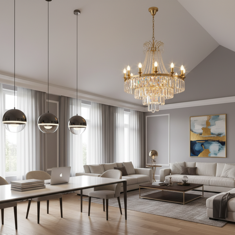 How to Choose the Perfect Pendant Light and Chandelier?