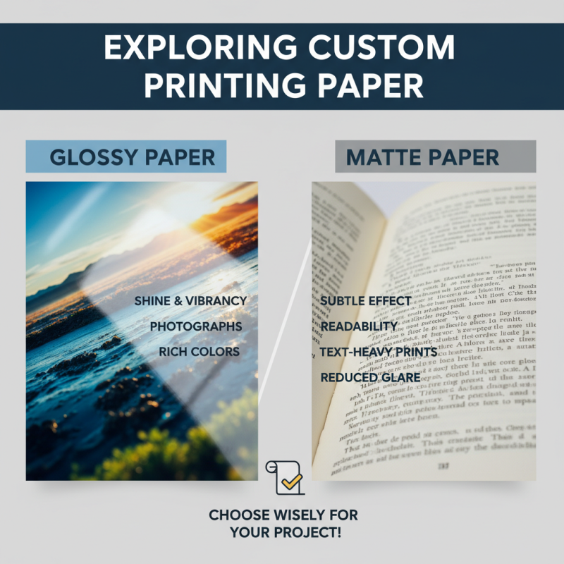 How to Choose the Best Custom Printing Paper for Your Needs?