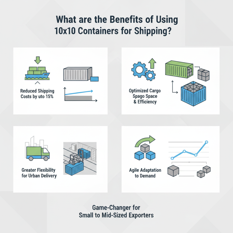 What are the Benefits of Using 10x10 Containers for Shipping?