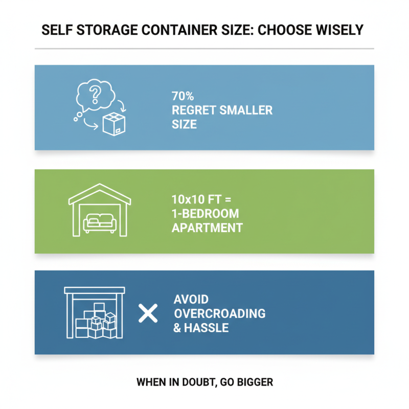 Top 10 Tips for Choosing Self Storage Containers for Your Needs?