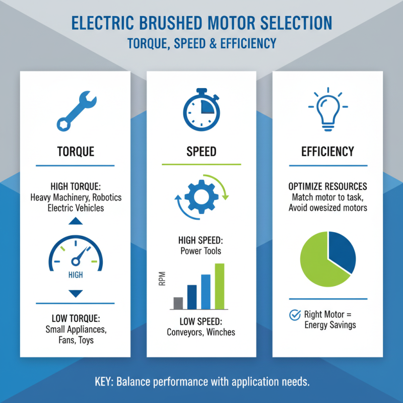 How to Choose the Right Electric Brushed Motor for Your Needs?