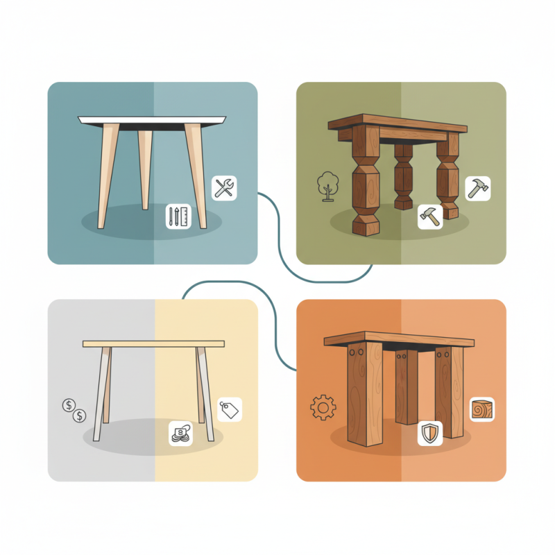 Best Wooden Desk Legs for Every Style and Budget?