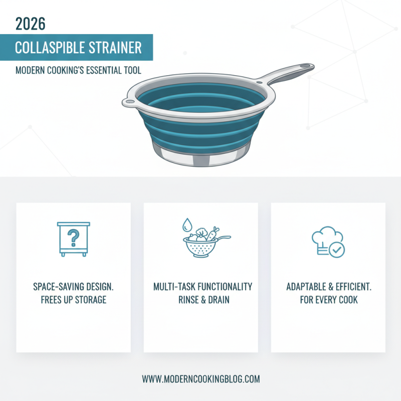 2026 Best Collapsible Strainer for Efficient Cooking Needs?