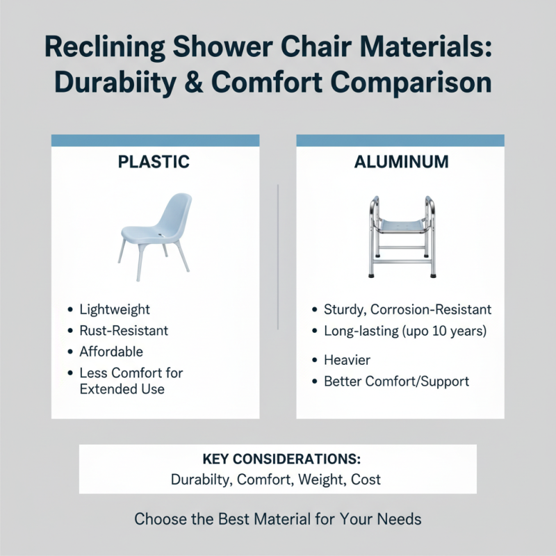 How to Choose the Best Reclining Shower Chair for Your Needs?
