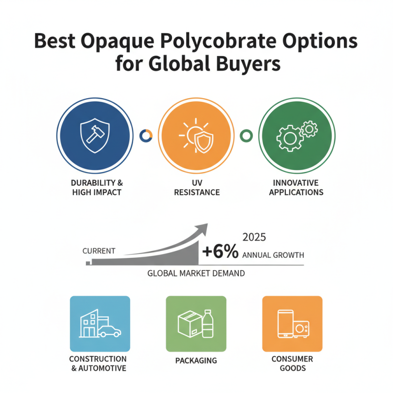 Best Opaque Polycarbonate Options for Global Buyers?