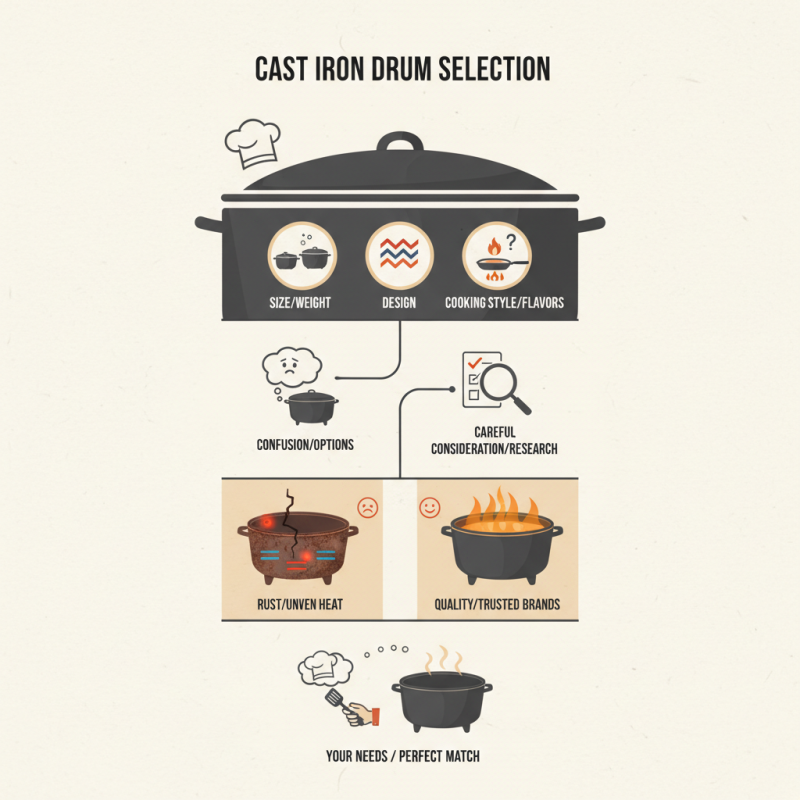 How to Choose the Best Cast Iron Drum for Your Needs?