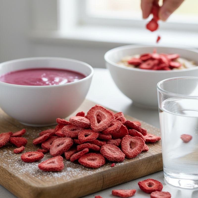 What is Freeze Dried Strawberry Benefits and Uses?