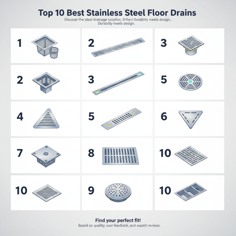Top 10 Best Stainless Steel Floor Drains for Your Needs?