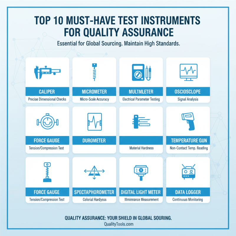 Top 10 Test Instruments You Need for Global Sourcing?