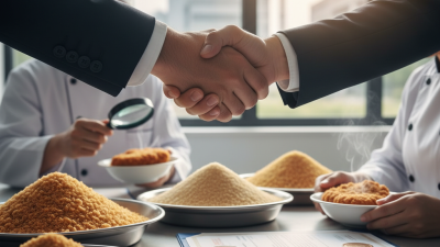 How to Select the Best Oem Bread Crumbs Supplier?