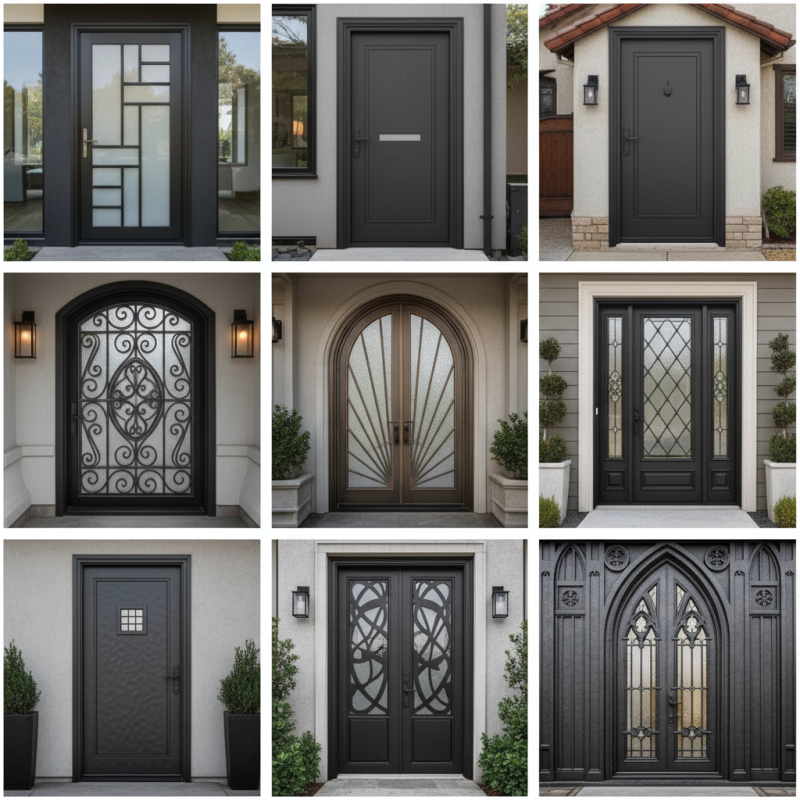 10 Best Single Iron Front Doors for Security and Style in 2026