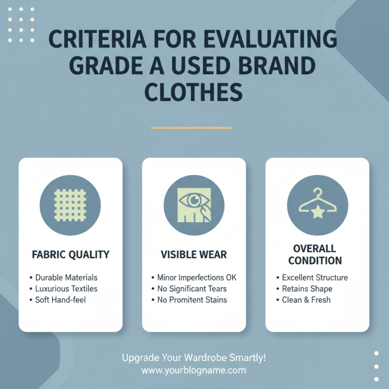 Best Grade A Used Brand Clothes for Global Buyers?