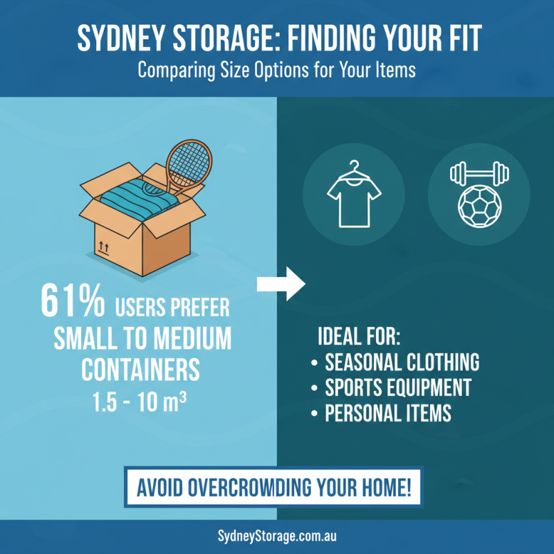 What is the Best Storage Container in Sydney for Your Needs?