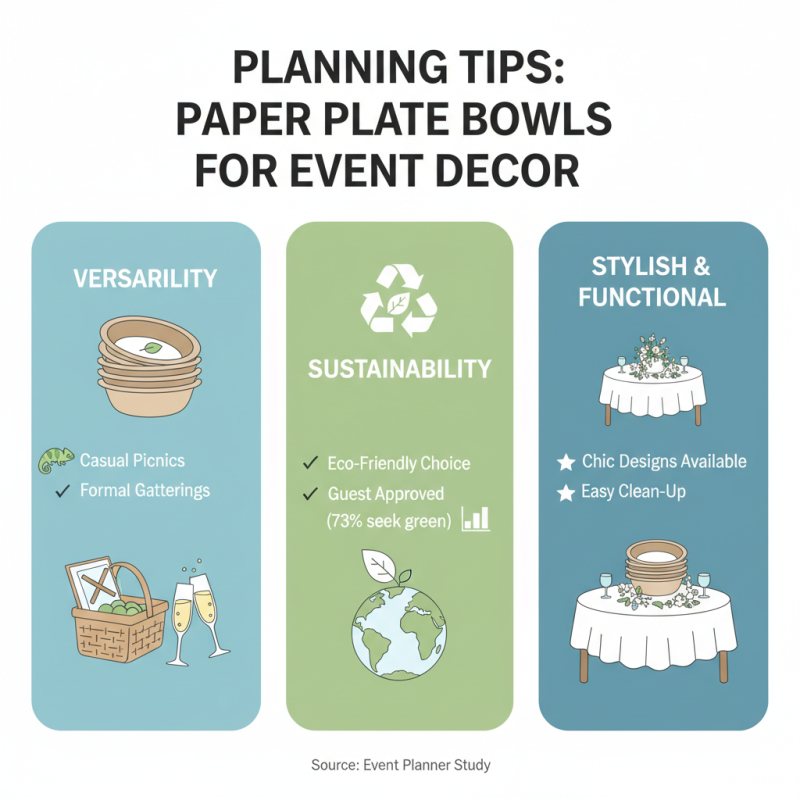 What is the Best Use of Paper Plate Bowls for Events?