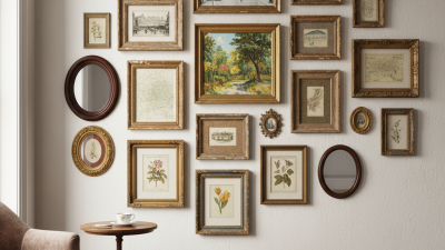 10 Creative Tips for Decorating with Vintage Picture Frames?