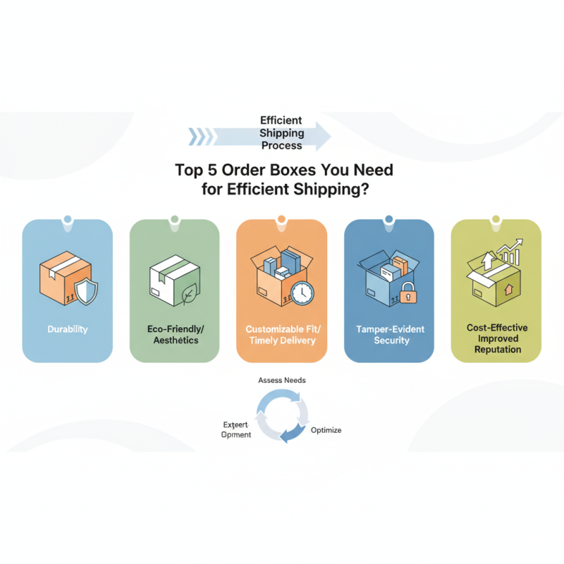 Top 5 Order Boxes You Need for Efficient Shipping?