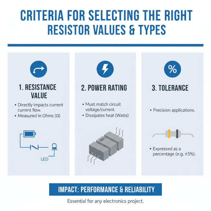 Top 10 Tips for Choosing Resistors and Capacitors Effectively?