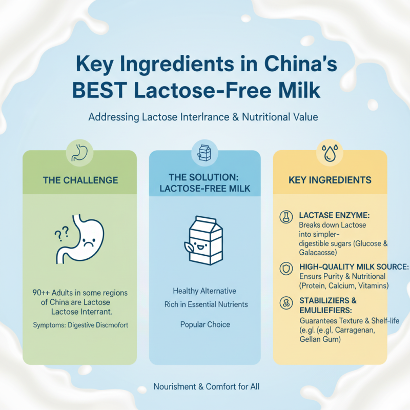 China Best Lactose Free Milk Ingredients What Makes It a Healthier Choice?