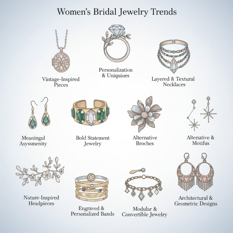 Top 10 Women's Bridal Jewelry Trends to Sparkle Your Wedding?