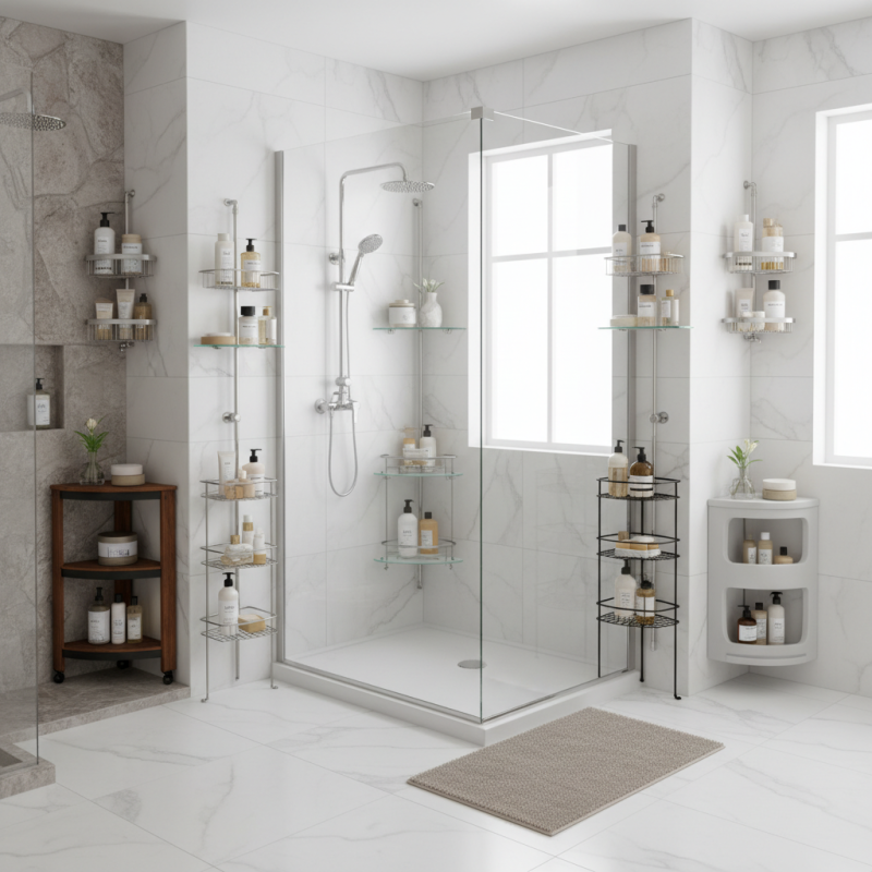 Top 10 Bathroom Shower Corner Rack Designs for Your Home?