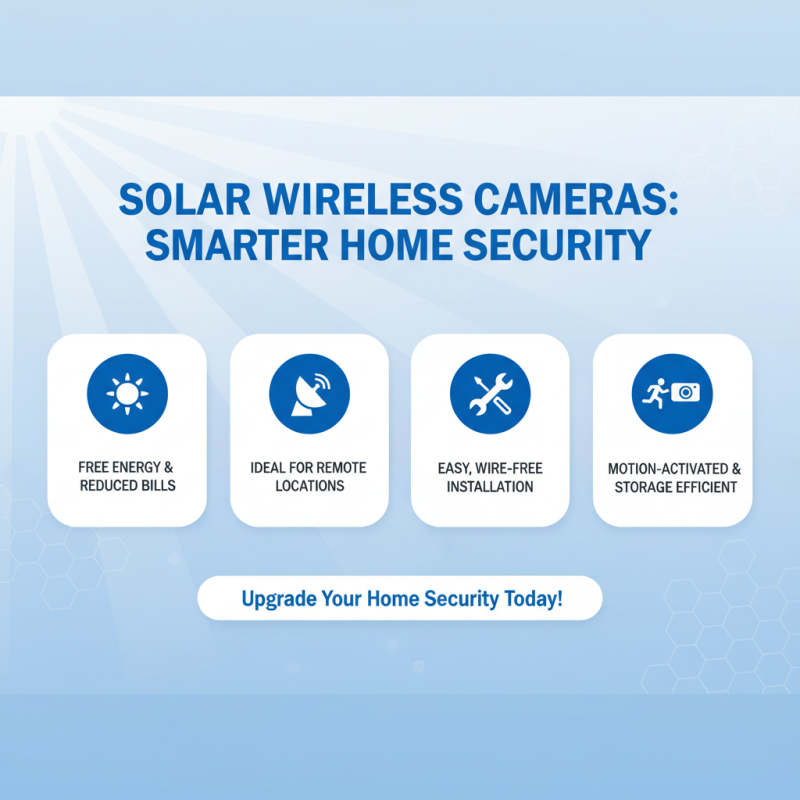 2026 How to Choose the Best Solar Wireless Cameras for Your Needs?